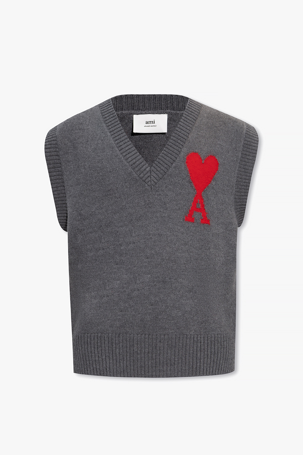 【送料&関税込】Ami Alexandre Mattiussi Vest Grey Ami Alexandre Mattiussi Ami Alexandre Mattiussi